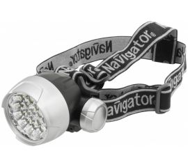 Фонарь Navigator, NPT-H01-3AAA, налобный, 4 режима, 25LED 94946 