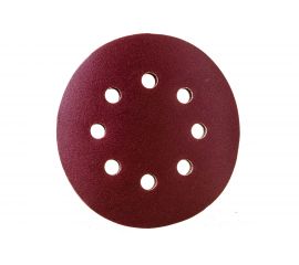 Абразивный круг на липучке 125мм Р400 с отв,10 шт SKRAB 35763 