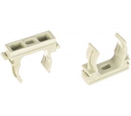 Держатель-клипса для труб Экопласт CF25G D25 мм, 10 шт 41725-10 