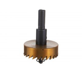 Коронка HSS с нитридтитановым покрытием по металлу 45 мм DENZEL 724115 