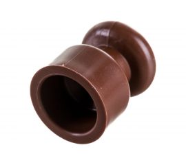 Изолятор Bylectrica упаковк�� 10шт. для витых проводов, серия РЕТРО, ЮЛИГ.757522.014 коричневый 