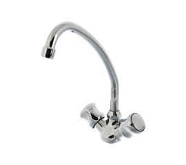 Смеситель для кухни SAMARA Елочка №4 Гербера 1/2, керамика 2413 