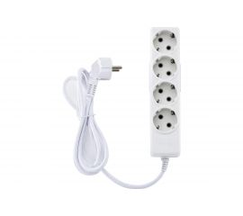 Удлинитель ECON ES 142 4 розетки 1.5 метра с заземлением 91402 