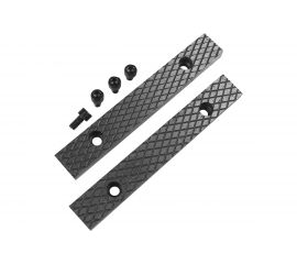 Губки сменные стальные для тисков слесарных 200 мм Berger BG BG1345 