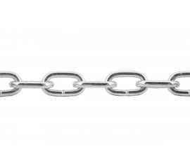 Цепь ВсВ оц., сварн., кор. зв., DIN 766, 8 мм, 1 м 00-00001104 