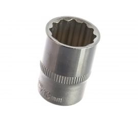 Головка торцевая 12-гранная (13 мм; L=25 мм; 1/4DR) ROCKFORCE RF-5291350 
