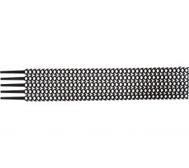 Стяжка TDM ПУ чёрная, многозвенная RS, 10x300, 20 шт. SQ0515-0604 