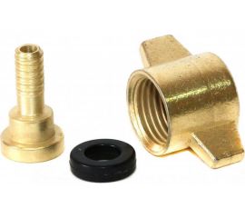 Штуцер барашек (гайка) для шланга подкачки 6 мм Pegas pneumatic 4208 