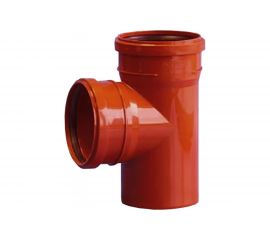 Тройник ПОЛИТЭК 160х160/87 градусов 160116087 