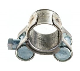 Силовой хомут Nord-Yada Д: 17-19 мм, Ш: 18 мм, Т: 0,6 мм, болт: M5х40, нерж. сталь 903113 