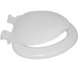 Сиденье для унитаза MELODIA овал, белый мрамор 193760 