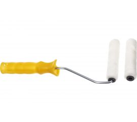 Мини-валик KORVUS с ручкой и ролик, велюр 4х110х15 мм 0416004 Лк-00008042 