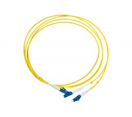 Патч-корд Hyperline FC-D2-9-LC/UR-LC/UR-H-2M-LSZH-YL волоконно-оптический (шнур) SM 9/125 28075 