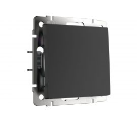 Выключатель WERKEL одноклавишный черный матовый W1110008 a051608 