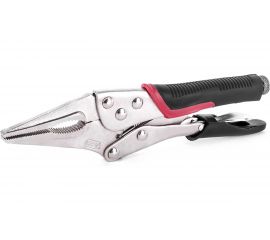 Зажимные клещи INTERTOOL универсальные, 230мм удлиненные, Cr-V UT-5204 