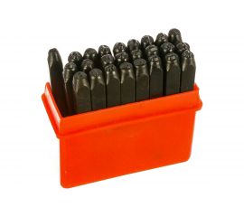 Буквенные клейма № 3 /латинский шрифт/ сталь GRIFF g111043 