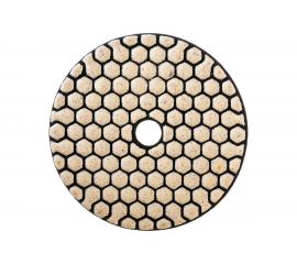 Круг алмазный гибкий шлифовальный АГШК (100 мм; Р100; без воды) BOHRER 55210010 