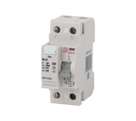 Устройство защитного отключения ЭРА SIMPLE УЗО ВД-40 2P 25А/30мА электронное Б0039262 