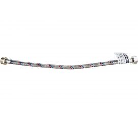 Гибкая подводка для воды Gigant с оплеткой из нержавеющей стали, 1/2""х40 см, г/ш P-40-GW 