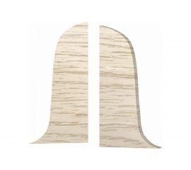 Заглушка для плинтуса Волшебная палочка ПВХ 58 мм, 2 шт, цвет 5814 УТ000072802 