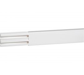 Мини-плинтус Legrand DLPlus - 20x12,5 мм - 2 отделения - длина 2,1 м - белый 030007 