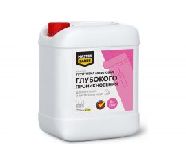 Грунт глубокого проникновения для наружных и внутренних работ MASTER FARBE 5 кг 4631159427255 