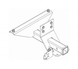 Фаркоп без шара ТСУ УАЗ 3163 под квадрат AvtoS UAZ-05 