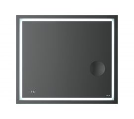 Универсальное зеркало AM.PM с контурной Led-подсветкой, часами и косметическим M91AMOX0803WG 