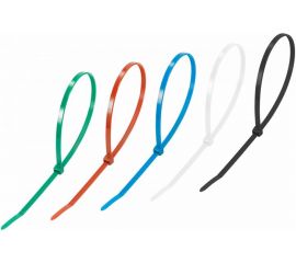 Хомут REXANT nylon 300x5.0 мм 25 шт цветные 07-0308-25 
