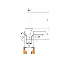Фреза ФК 0935 МебельДрев 4627198886337 