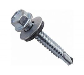 Кровельный саморез Kenner цинк с шайбой EPDM PT-3 4,8х29 300шт ск4829ф 