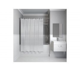 Штора для ванной комнаты IDDIS 200*180 см, EVA, Stereo Square 500E18Si11 