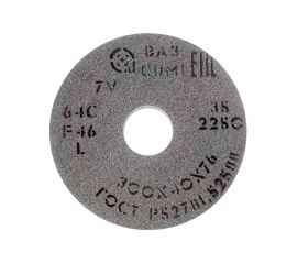 Круг шлифовальный 1 (300х40х76 мм; 64 С; 40СМ F46 K/L) Волжский абразивный завод 002224 