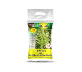 Грунт БИУД Для пальмы, драцены, юкки 5 л 01-000010 