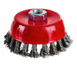 Кордщетка чашечная Профессионал для УШМ витая жесткая 100 мм 5151848 
