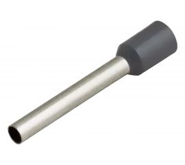 Изолированный штыревой втулочный наконечник REXANT F-18 мм, 2.5 кв.мм, синий 08-0818 