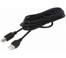 Кабель SONNEN USB 2.0 AM-BM 3м Premium медь для периферии экранированный черный 513129 