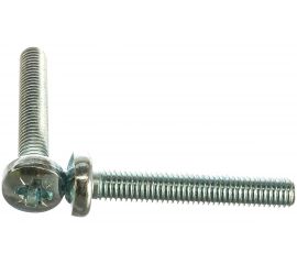 Винт КРЕП-КОМП полуцилиндрическая головка, цинк DIN7985 8х50 10шт вц850мф 