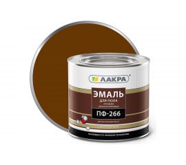 Эмаль Лакра ПФ-266 желто-коричневая, 2 кг 90000648467 