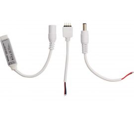 Мини-контроллер Apeyron RGB 12/24В, 72/144Вт, RF, пульт кнопочный 04-18 