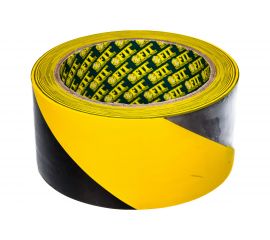 Лента разметочная FIT IT черно-желтая ,50мм*25м 11859 