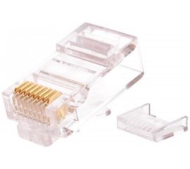 Коннектор NIKOMAX RJ45/8P8C под витую пару, круглый ввод, 100шт NMC-RJ88RZ50UD2-100 