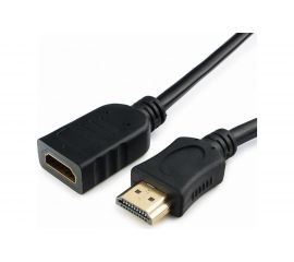 Удлинитель кабеля Cablexpert HDMI, 0.5м, v2.0, 19M/19F, черный CC-HDMI4X-0.5M 