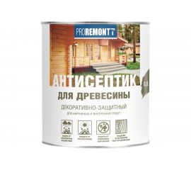 Антисептик Proremontt деревозащитное средство орегон 0,8 л Лк-00004626 