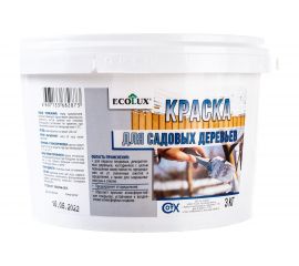 Краска для садовых деревьев ECOLUX 3 кг 4607133682873 