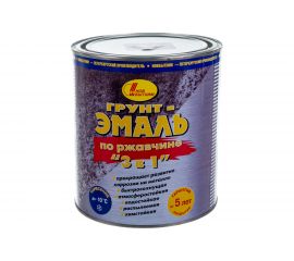 Грунт-эмаль по ржавчине 3в1 НОВБЫТХИМ темно-зеленая 3 л 1/6 29492 