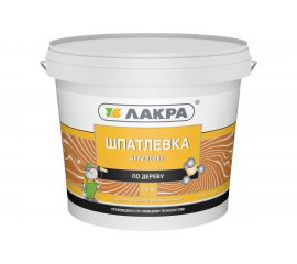 Шпатлевка по дереву Белый 1,5 кг Лакра 90001090980 