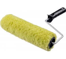 Малярный валик Зубр СИНТЕКС 40, 240 мм, d=40 мм, ворс 18 мм, ручка d=6 мм, 03515-24_z01 