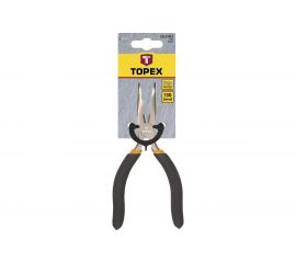 Удлиненные прецизионные плоскогубцы TOPEX изогнутые 32D723 
