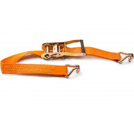 Ремень крепления груза с крюками КантаПлюс Рэтчет-75мм/2,5м 
